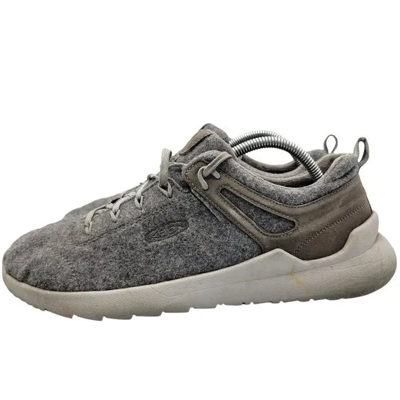 Keen Highland Arway Mens 10 Steel Grey Drizzle Casual Walking Shoes 1024525