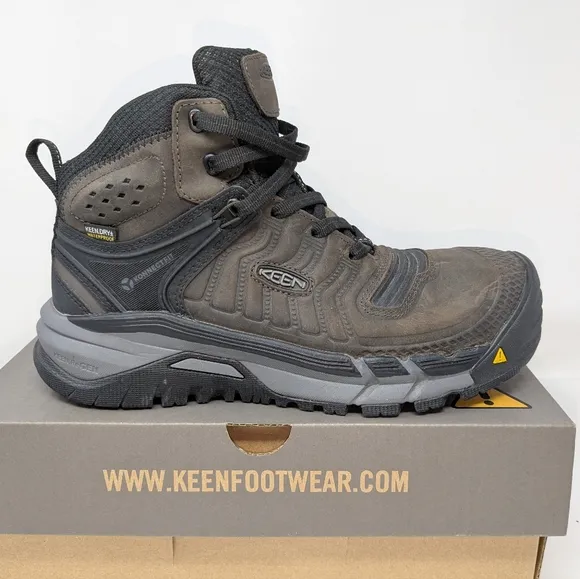KEEN  Kansas City Mid Men's Carbon Fiber Toe Electrical Hazard MSRP $175 Size 9D