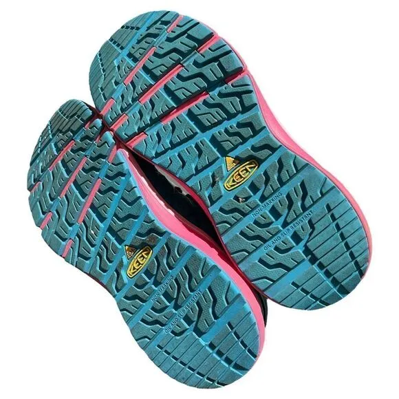 KEEN Shoes Utility Women's 9 Wide Blue Pink Vista Energy CT Waterproof