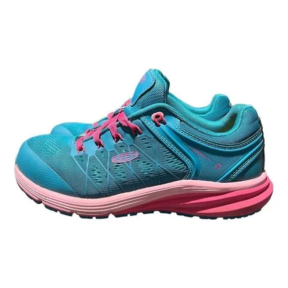 KEEN Shoes Utility Women's 9 Wide Blue Pink Vista Energy CT Waterproof