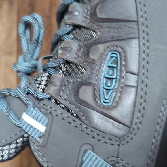 Keen Targhee III Waterproof Hiking Shoes Nubuck Size 8.5 In 'Atlantic Blue'