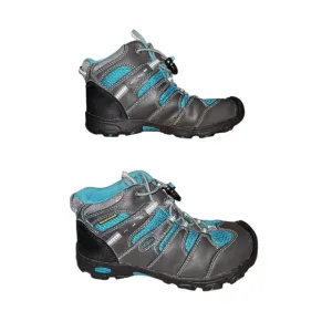 Keen Targhee Il Waterproof Hiking Boots Gray Blue Boys Size 2
