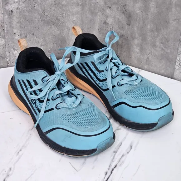 KEEN Utility Carbon Toe Work Shoes Lace Up ASTM F2413-18 Aqua 8.5 W Womens
