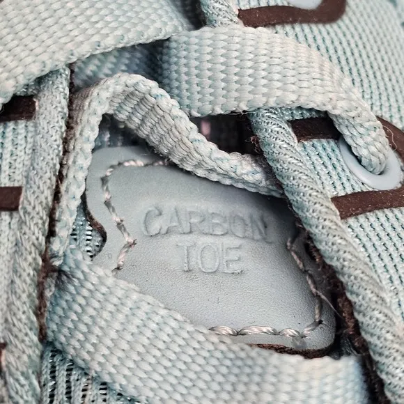 KEEN Utility Carbon Toe Work Shoes Lace Up ASTM F2413-18 Aqua 8.5 W Womens
