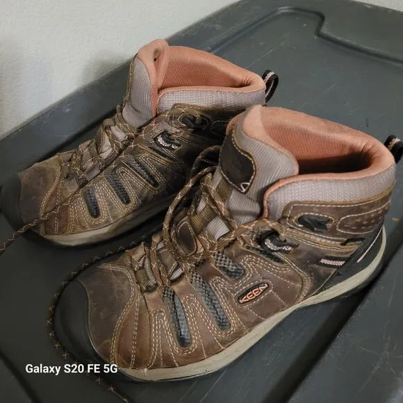 Keen Waterproof Brown Trail Hiking Boots Womens 8.5M