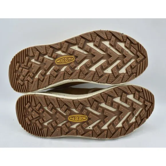 Keen Womens Size 9 WK400 Leather Safari Birch Walking Shoes Sneakers