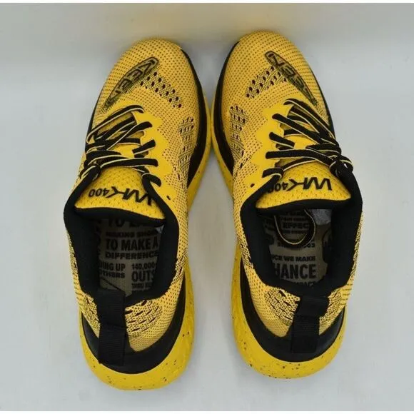 Keen Womens Size 10 WK400 Yellow Black Walking Shoes Sneakers