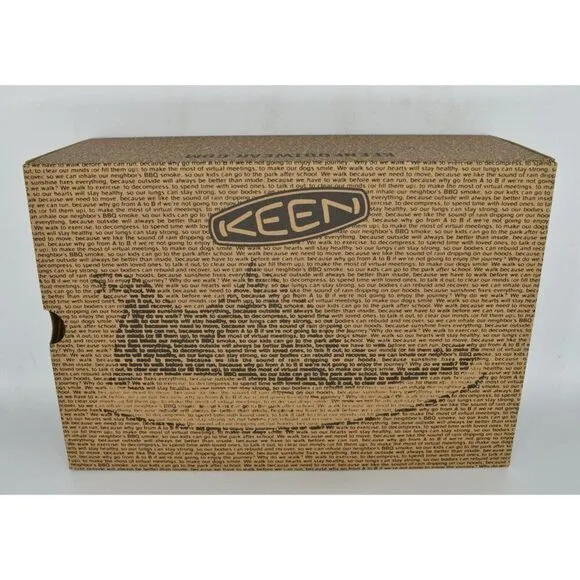 Keen Womens Size 10 WK400 Yellow Black Walking Shoes Sneakers