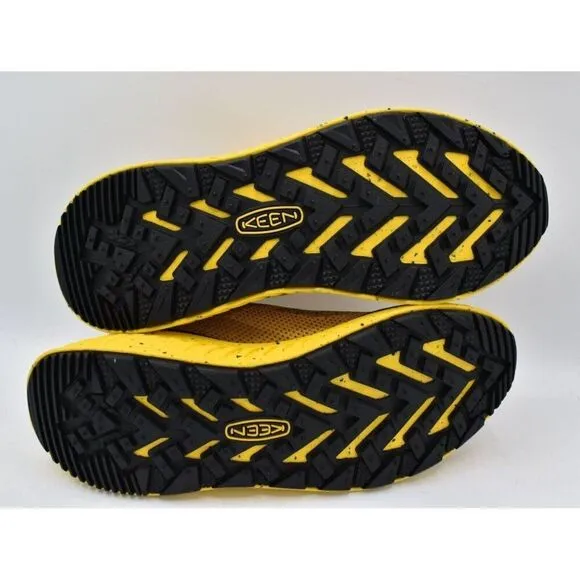 Keen Womens Size 10 WK400 Yellow Black Walking Shoes Sneakers