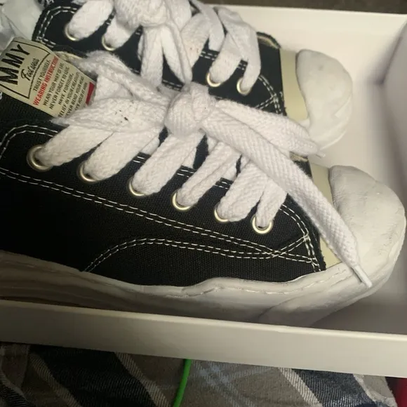 Kids Black Canvas Sneakers