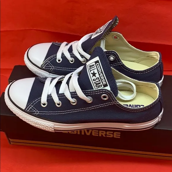 Kids Converse® Low-Top Chuck Taylors Navy Size 2