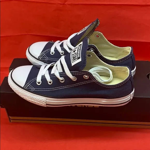 Kids Converse® Low-Top Chuck Taylors Navy Size 2