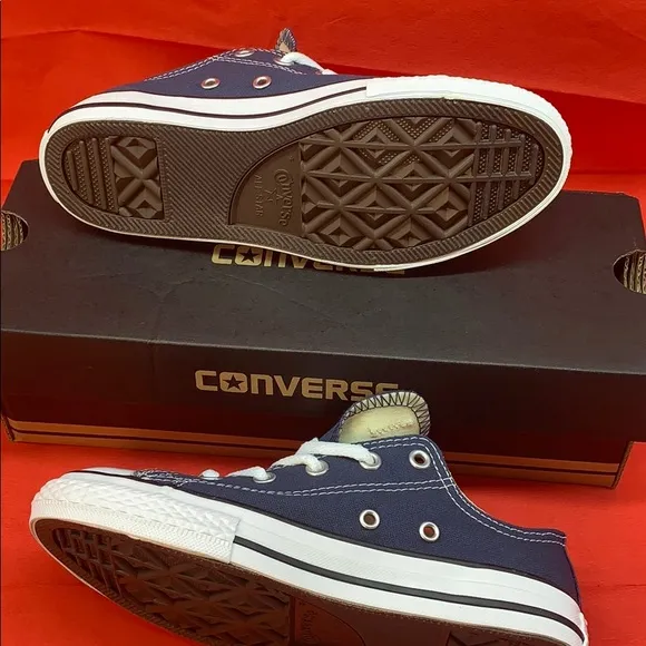Kids Converse® Low-Top Chuck Taylors Navy Size 2