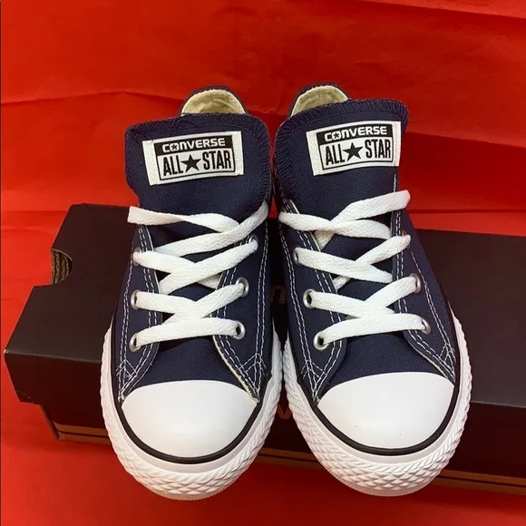 Kids Converse® Low-Top Chuck Taylors Navy Size 2