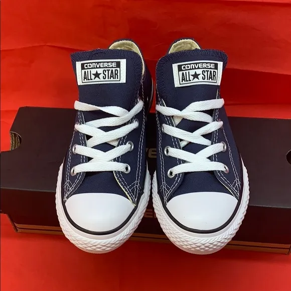 Kids Converse® Low-Top Chuck Taylors Navy Size 2