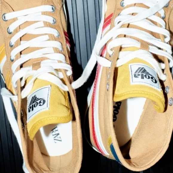 KIDS Gola x zara high top sneakers