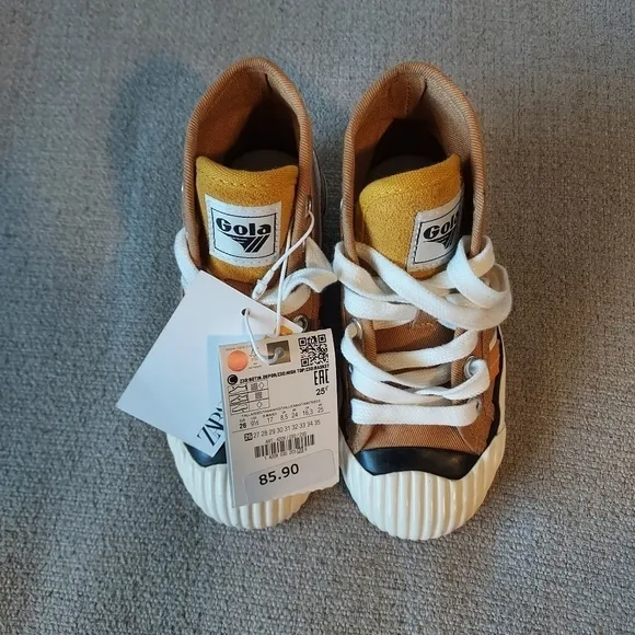 KIDS Gola x zara high top sneakers