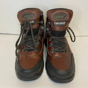 Kodiak Leather Hiking Boots Thinsulate Men’s Size 7 &amp; Women’s 8.5/9