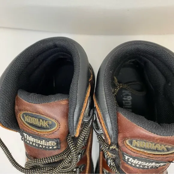 Kodiak Leather Hiking Boots Thinsulate Men’s Size 7 &amp; Women’s 8.5/9