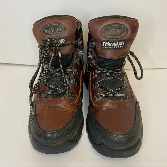 Kodiak Leather Hiking Boots Thinsulate Men’s Size 7 &amp; Women’s 8.5/9