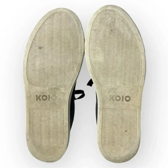 Koio Capri Sneakers in Nero Black 38