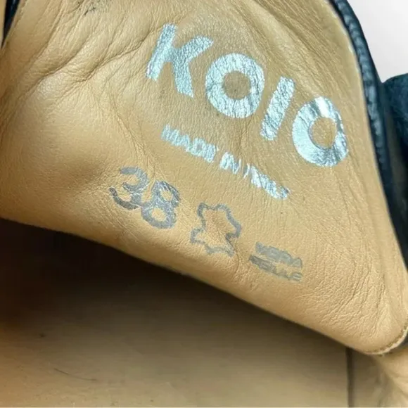 Koio Capri Sneakers in Nero Black 38