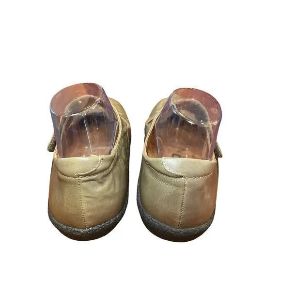 KUBO Energy Efficient Transportation Grey Leather Mary‎ Jane Style Shoes 38 or 8