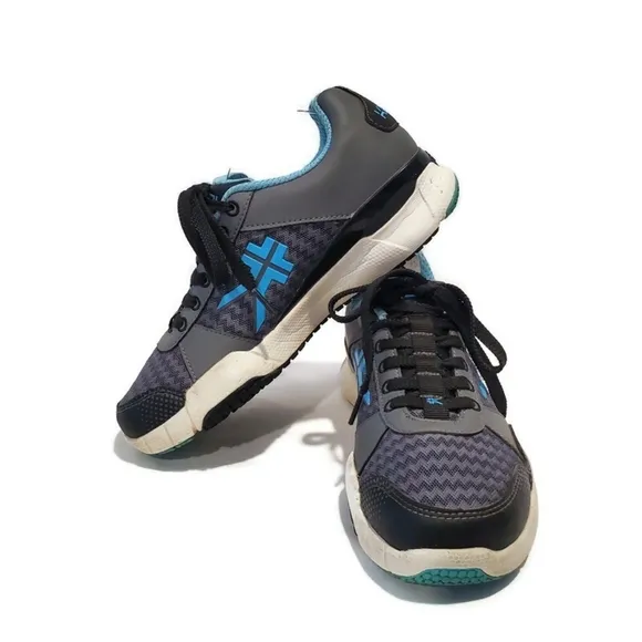 Kuru Quantum Sneakers Shoes | Black Blue | Size 5 | Style 20133150