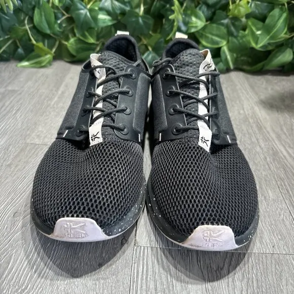 Kuru Women's Atom Cloud Shoes Size 10 M Black &amp; Pink - arch support - light use