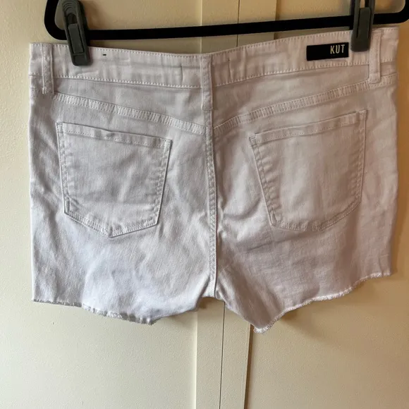 Kut From The Kloth Denim Women’s NWOT Jean Gidget Fray‎ Shorts Size 12