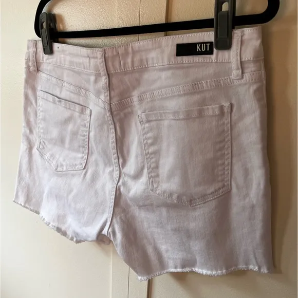 Kut From The Kloth Denim Women’s NWOT Jean Gidget Fray‎ Shorts Size 12