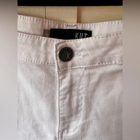 Kut From The Kloth Denim Women’s NWOT Jean Gidget Fray‎ Shorts Size 12