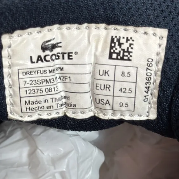 Lacoste Men's Navy‎ Casual Shoes