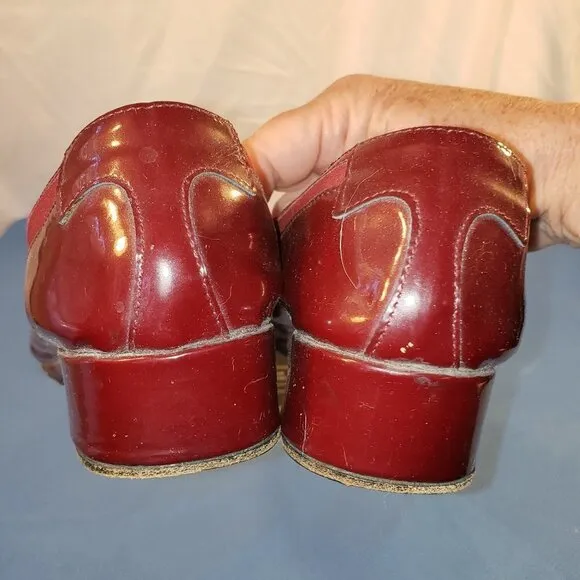 Ladies TARYN ROSE Ballet Flats in Burgundy - 39 (US 8M)