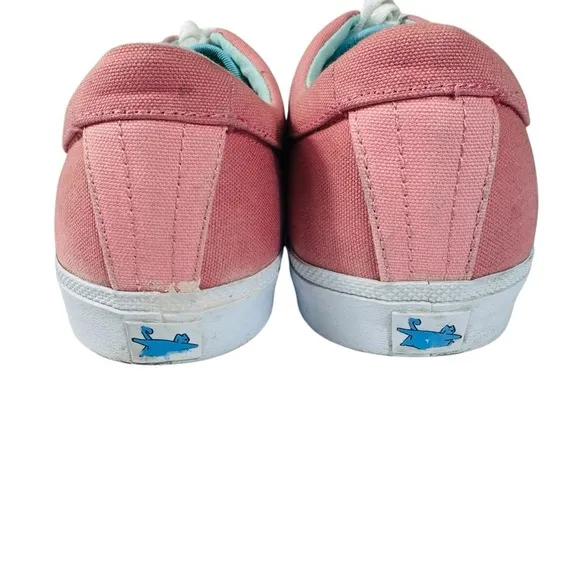 LAKAI X LEON KARSSEN SHEFFIELD LEON PINK FLAME CAT SNEAKERS SIZE 12