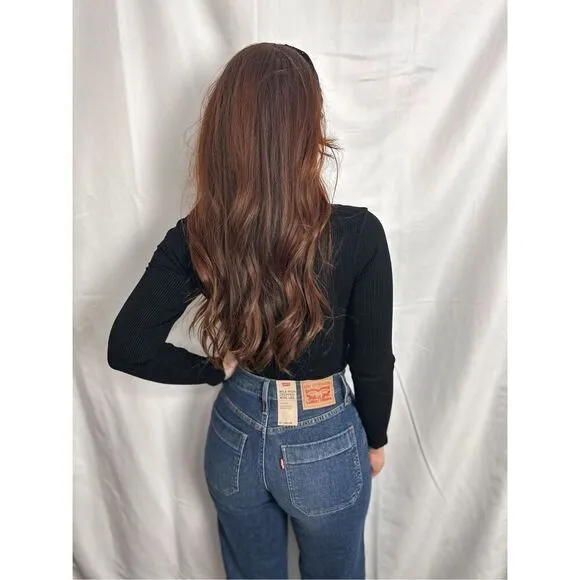 Levi’s Sky High Wide Leg Jeans