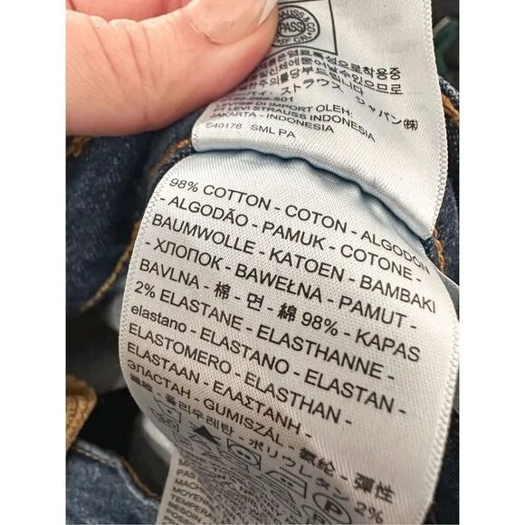Levi’s Sky High Wide Leg Jeans
