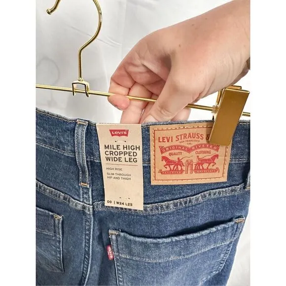Levi’s Sky High Wide Leg Jeans