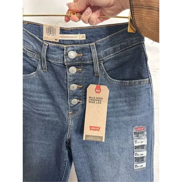 Levi’s Sky High Wide Leg Jeans