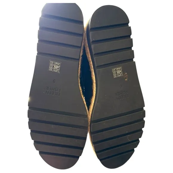 Like new! ▶️ Eileen Fisher ◀️  Everly Derby Leather Shoes Platform /Wedge