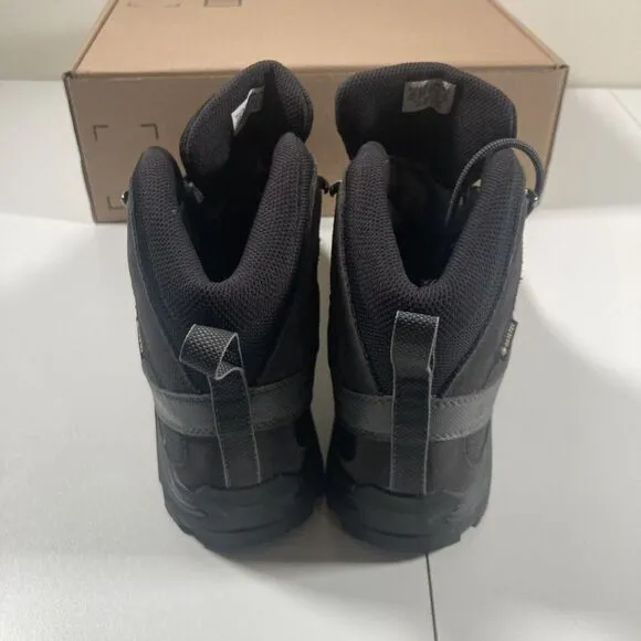 LikeNew Salomon Hiking Boots 14 Black Phantom Magnet Quest Rove GORE-TEX Leather