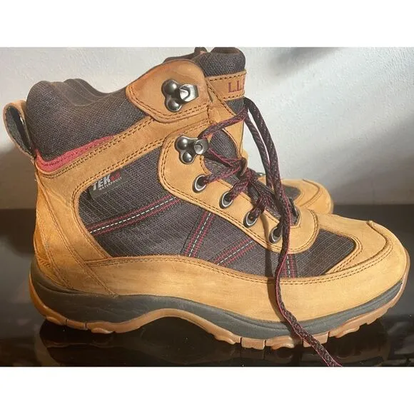 LL Bean Primaloft 200 Gram WP Tek 2.5 Hiking Boots Men’s Size 8W 296512