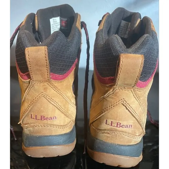 LL Bean Primaloft 200 Gram WP Tek 2.5 Hiking Boots Men’s Size 8W 296512