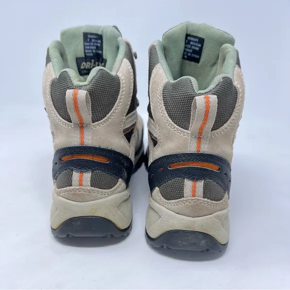 LL BEAN Women's Hiking DRI-LEX 2 Zone Comfort Suede Shoes Boots Size 7 Medium
