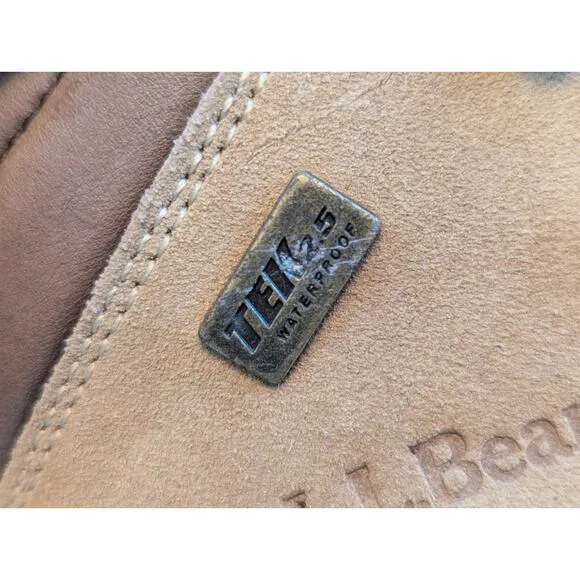 L.L. Bean Women's Leather Boots SZ. 7.5 Waterproof Hiking Tek 2.5 Danner Style