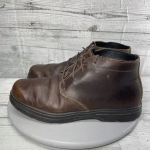 LL Bean TEK 2.5 Waterproof Chukka Boots Mens 10.5 Brown Leather Ankle Shoes
