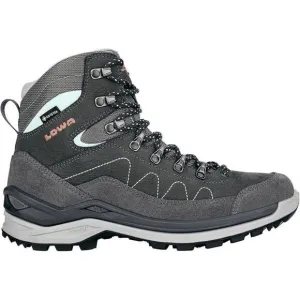 Lowa Toro Pro GTX Mid 320769-9781 Women's 7.5 Graphite Jade Hiking Boots WOB138