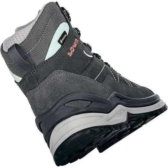 Lowa Toro Pro GTX Mid 320769-9781 Women's 7.5 Graphite Jade Hiking Boots WOB138