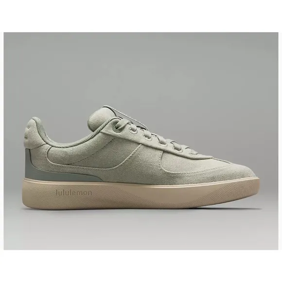Lululemon Women's Cityverse Canvas Sneaker Jade Grey Size 8