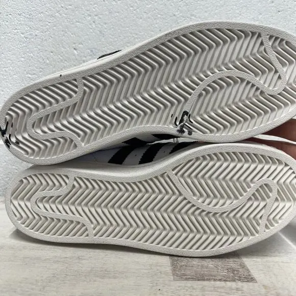 M 4 WMN 5.5 Adidas Originals Superstar Mule Shoes White/Black FX5851 slip on